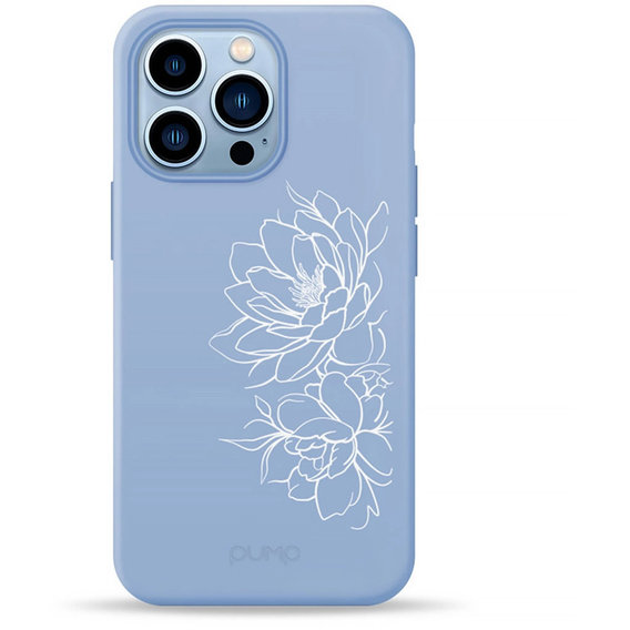Аксессуар для iPhone Pump Silicone Minimalistic Case Floral (PMSLMN13PRO-7/231) for iPhone 13 Pro