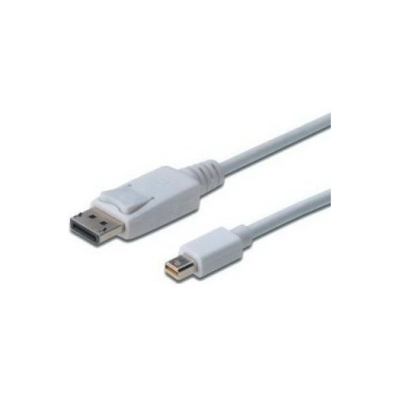Кабель Digitus Cable ASSMANN MiniDisplayPort M to DisplayPort M 3m White (AK-340102-030-W)