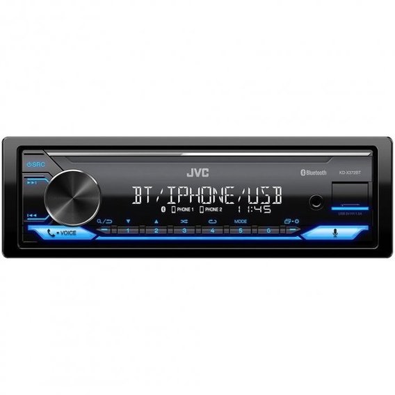 Бездисковая MP3-магнитола JVC (KD-X372BT)