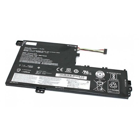 Батарея для ноутбука Lenovo L15L3PB1 IdeaPad 320S-14IKB 1470 11.4V Black 4510mAh (80796)