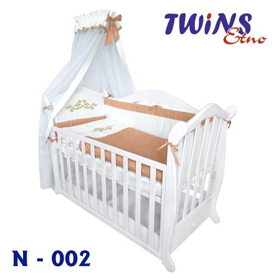 Детский Постельный комплект TWINS Etno E-002 (7 эл)