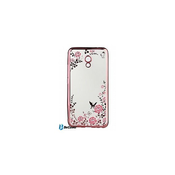 Аксессуар для смартфона BeCover Flowers Series Pink for Meizu MX6