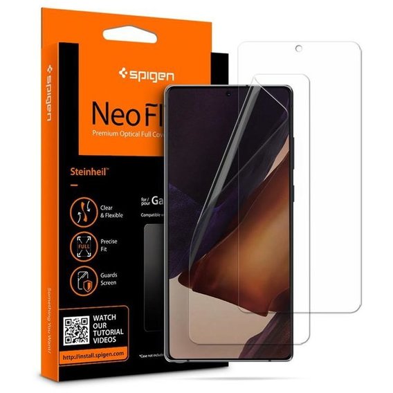 Аксессуар для смартфона Spigen Screen Protector Neo Flex HD 2 Pack (AFL01364) for Samsung N980 Galaxy Note 20