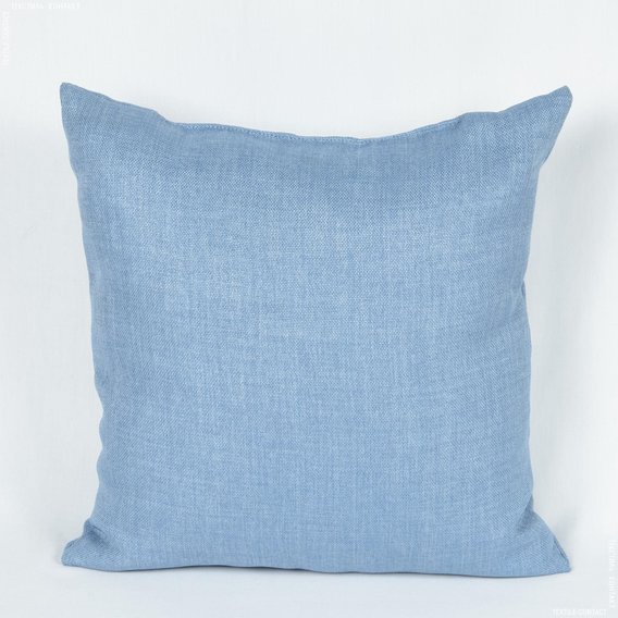 Подушка Текстиль-Контакт блекаут рогожка/голубой 45х45 см (155816)