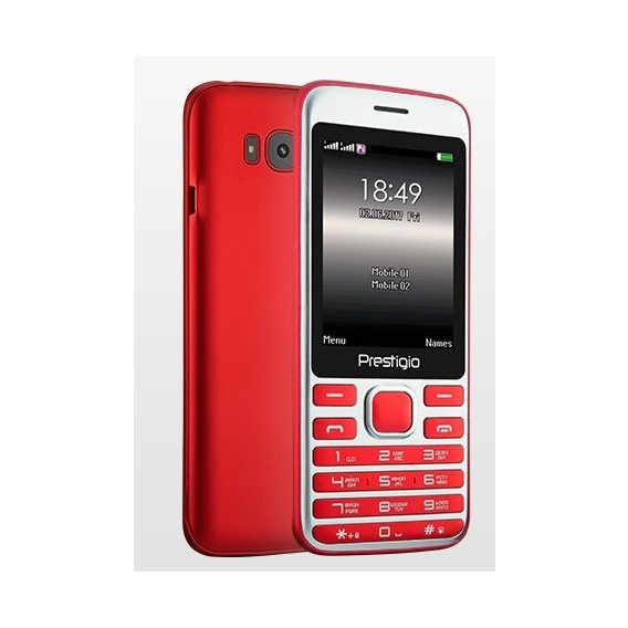 Мобильный телефон Prestigio PFP1281 Grace A1 Red (UA UCRF)