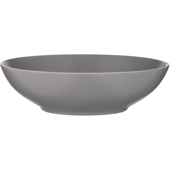 Тарелка суповая Ardesto Cremona Dusty grey 20 см (AR2920GRC)