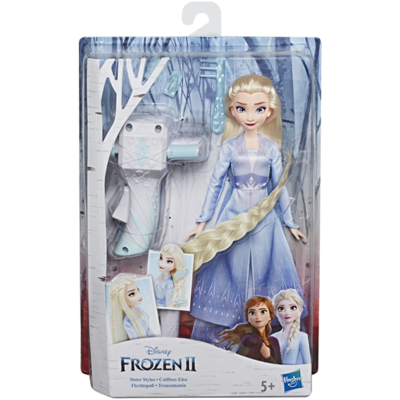 Игровой набор Hasbro Frozen Холодное сердце 2 с аксессуарами для волос Эльза (E7002)