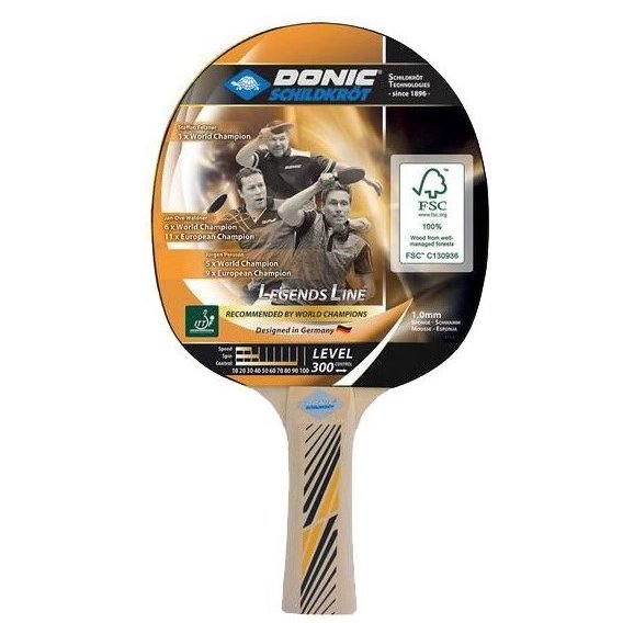 Ракетка для настольного тенниса Ракетка для пинг-понга Donic Legends 300 FSC