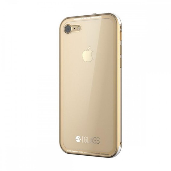 Аксессуар для iPhone SwitchEasy Glass Case Gold for iPhone SE 2020/iPhone 8/iPhone 7