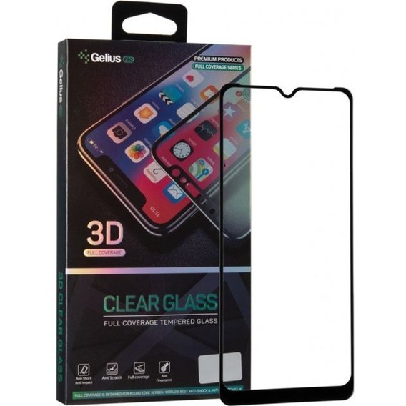 Аксессуар для смартфона Gelius Tempered Glass Pro 3D Black for Nokia 2.4