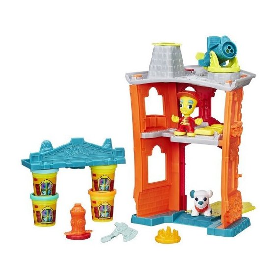 Пожарная станция - набор с пластилином Hasbro Play-Doh Town (В3415)