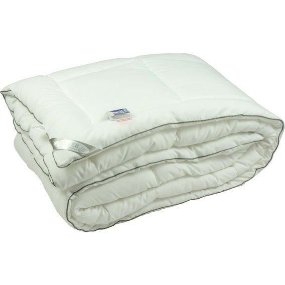 Одеяло Руно из искуственного лебяжего пуха "Silver" 140x205 зимнее (321.52SILVER)