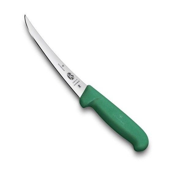 Кухонний ніж Victorinox Fibrox 15см з зелен. ручкою (5.6614.15)