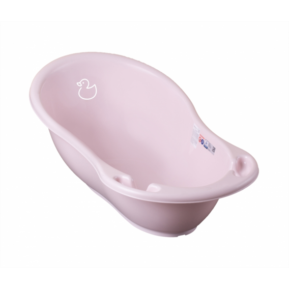 Ванночка Tega baby DK-005 Уточка 102 см светло-розовая DK-005-130