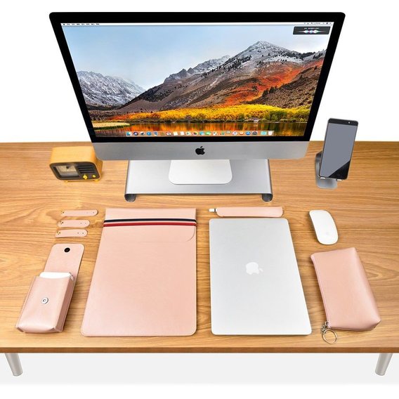 WIWU Elegant Office Sets Pink (6957815507313) for MacBook Pro 15"