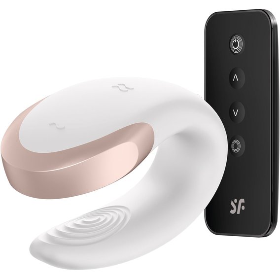 Смарт-вибратор для пар Satisfyer Double Love (White)