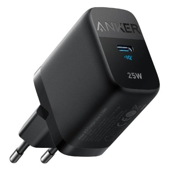 Зарядное устройство ANKER USB-C Wall Charger PowerPort 312 25W Black (A2642G11)