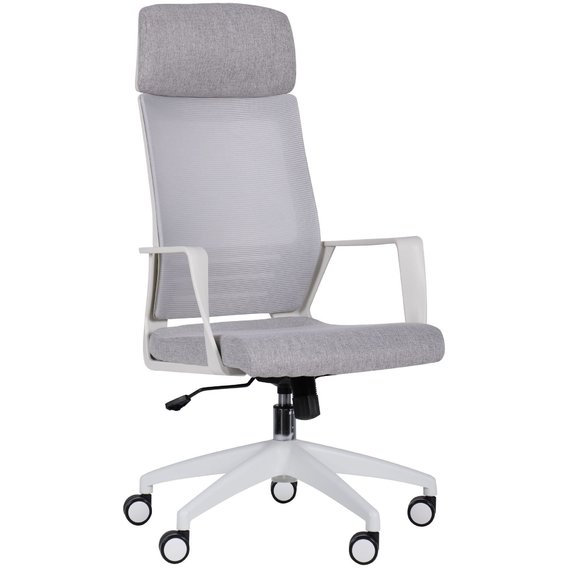 Кресло AMF Twist white св.серый (546477)