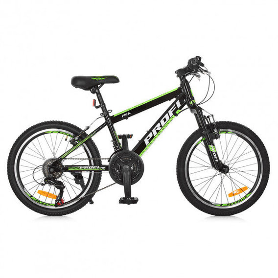 Велосипед детский 20" Profi G20FIFA A20.2 Чёрно-зелёный