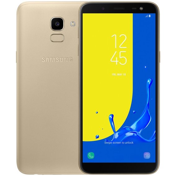 Смартфон Samsung Galaxy J6 2/32Gb Duos Gold SM-J600F
