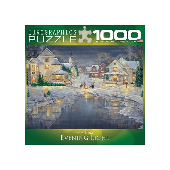 Пазл EuroGraphics "Вечерний свет", 1000 элементов (8000-0609)