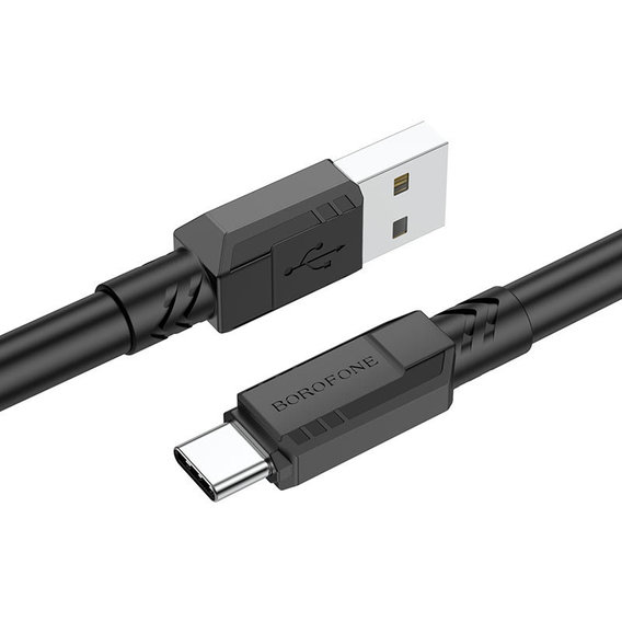 Кабель Borofone USB-C to USB-C 60W 1m Black (BX81)