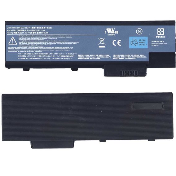 Батарея для ноутбука Acer 3UR18650Y-2-QC236 Travelmate 5600 11.1V Black 5200mAh OEM (2810)