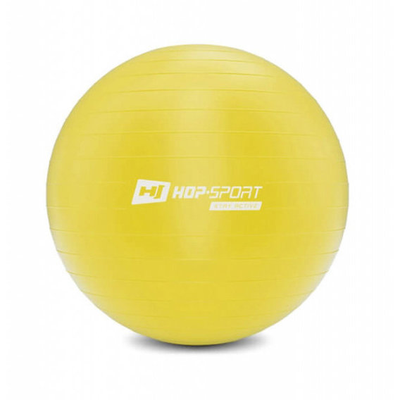 Мяч для фитнеса Hop-Sport HS-R055YB yellow 55 см