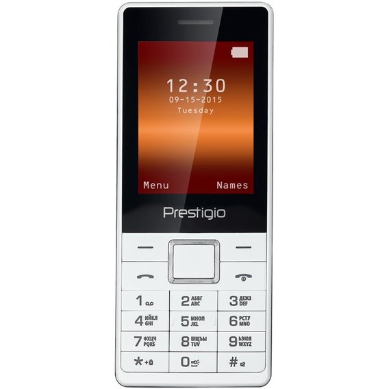 Мобильный телефон Prestigio Muze A1 1241 DS White (UA UCRF)