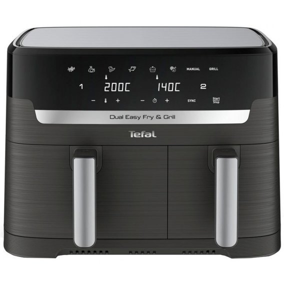 Фритюрниця Tefal Dual Easy Fry&Grill Air Fryer EY905B10