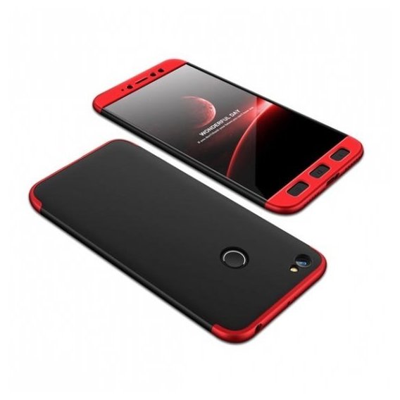 Аксессуар для смартфона LikGus Case 360° Black/Red for Xiaomi Redmi Note 5A Prime