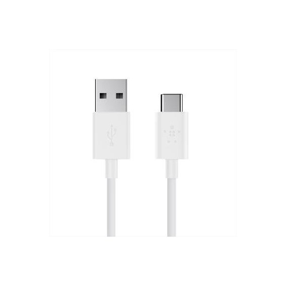 Кабель Belkin USB Cable to USB-C MIXIT 2m White (F2CU032BT06-WHT)