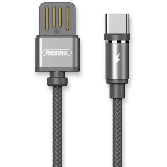 Кабель Remax USB Cable to USB-C Gravity Magnetic 1m Tarnish (RC-095A-TARNISH)