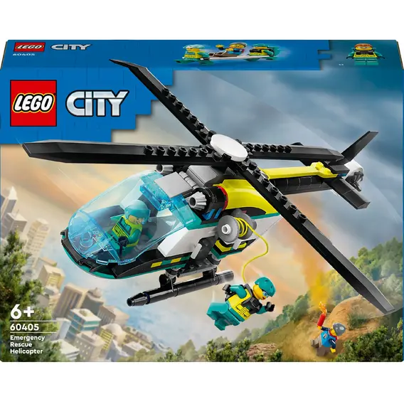 Конструктор LEGO City Вертолет аварийно-спасательной службы (60405)