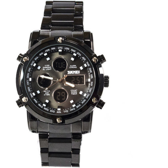 Наручные часы Skmei 1389 Black (1389BOXBK)
