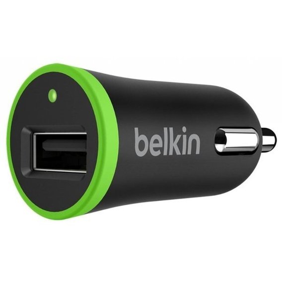 Зарядное устройство Belkin USB Car Charger 1A Black (F8J014btBLK)