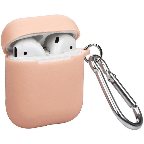 Чехол для наушников BeCover Little Bee Series i-Smile with Belt Pink IPH1452 (703335) for Apple AirPods