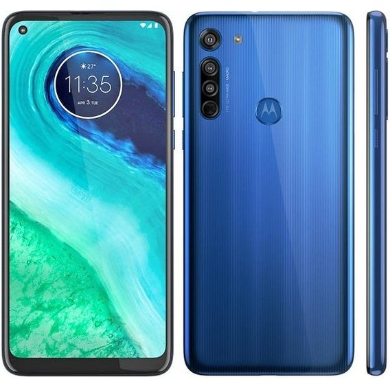 Смартфон Motorola Moto G8 4/64GB Blue (UA UCRF)