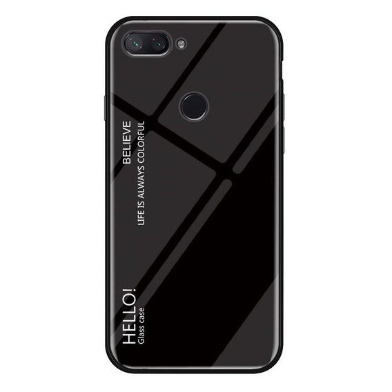 Аксессуар для смартфона Mobile Case Gradient Hello Black for Xiaomi Mi8 Lite