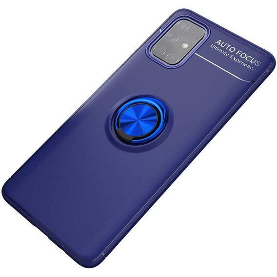 Аксессуар для смартфона TPU Case TPU PC Deen ColorRing Magnetic Holder Blue for Samsung M317 Galaxy M31s