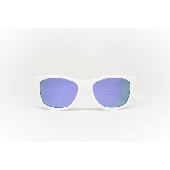 Детские солнцезащитные очки Babiators Wicked White Purple Mirror Navigator (7-14 лет)