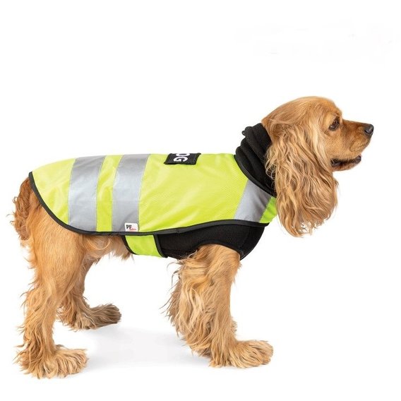 Жилет+флис Pet Fashion "Warm Yellow vest" L (4823082417247)
