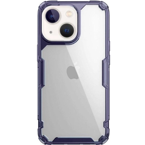Аксессуар для iPhone Nillkin Nature Pro Series Dark Purple/Clear for iPhone 13 / 14