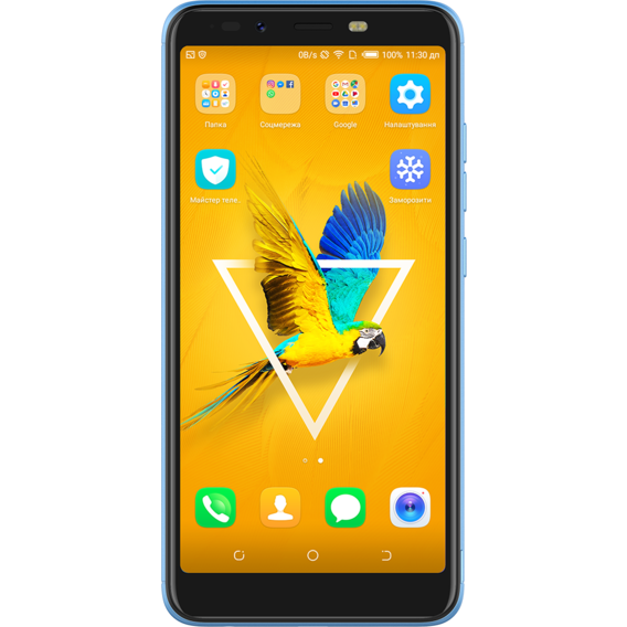 Смартфон TECNO POP 1s pro (F4 pro) DualSim City Blue (UA UCRF)