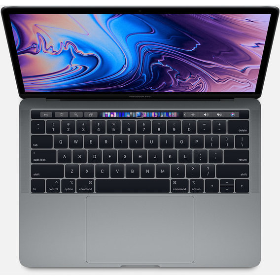 Apple MacBook Pro 13 Retina Space Gray with Touch Bar Custom (Z0WQ000QL) 2019