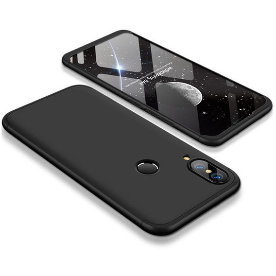 Аксессуар для смартфона LikGus Case 360° Black for Huawei P20 Lite