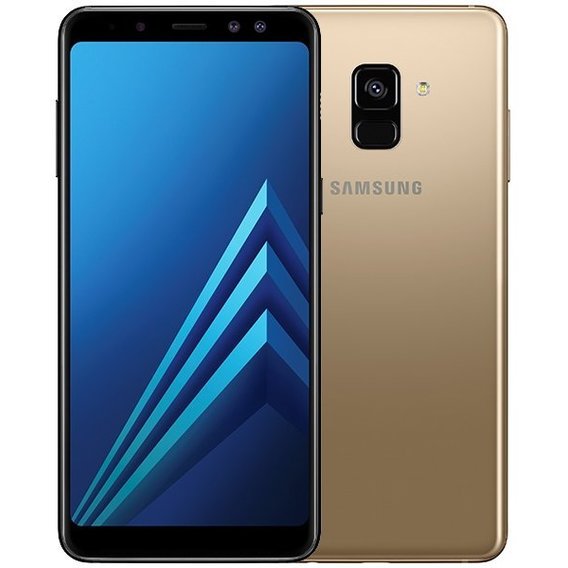 Смартфон Samsung Galaxy A8 2018 64Gb Duos Gold A530F