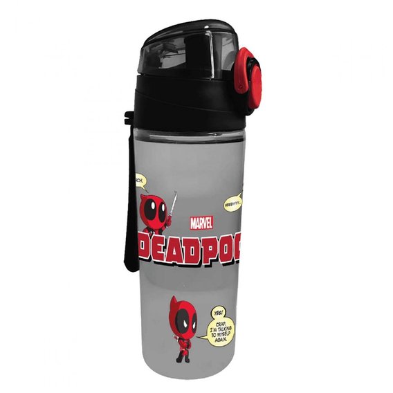 Бутылка для воды YES Marvel.Deadpool, 620 мл (707791)