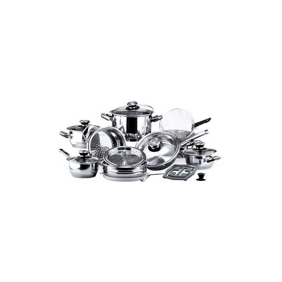 Комплект посуды Vinzer 89024 Grand Cuisine Glass