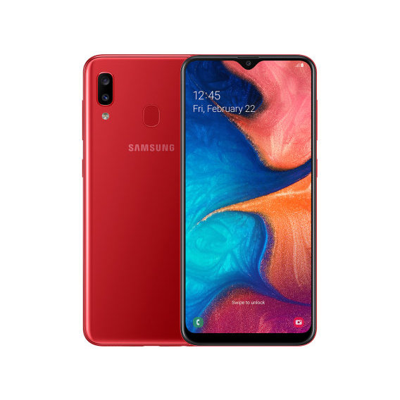 Смартфон Samsung Galaxy A20 2019 3/32GB Red A205F